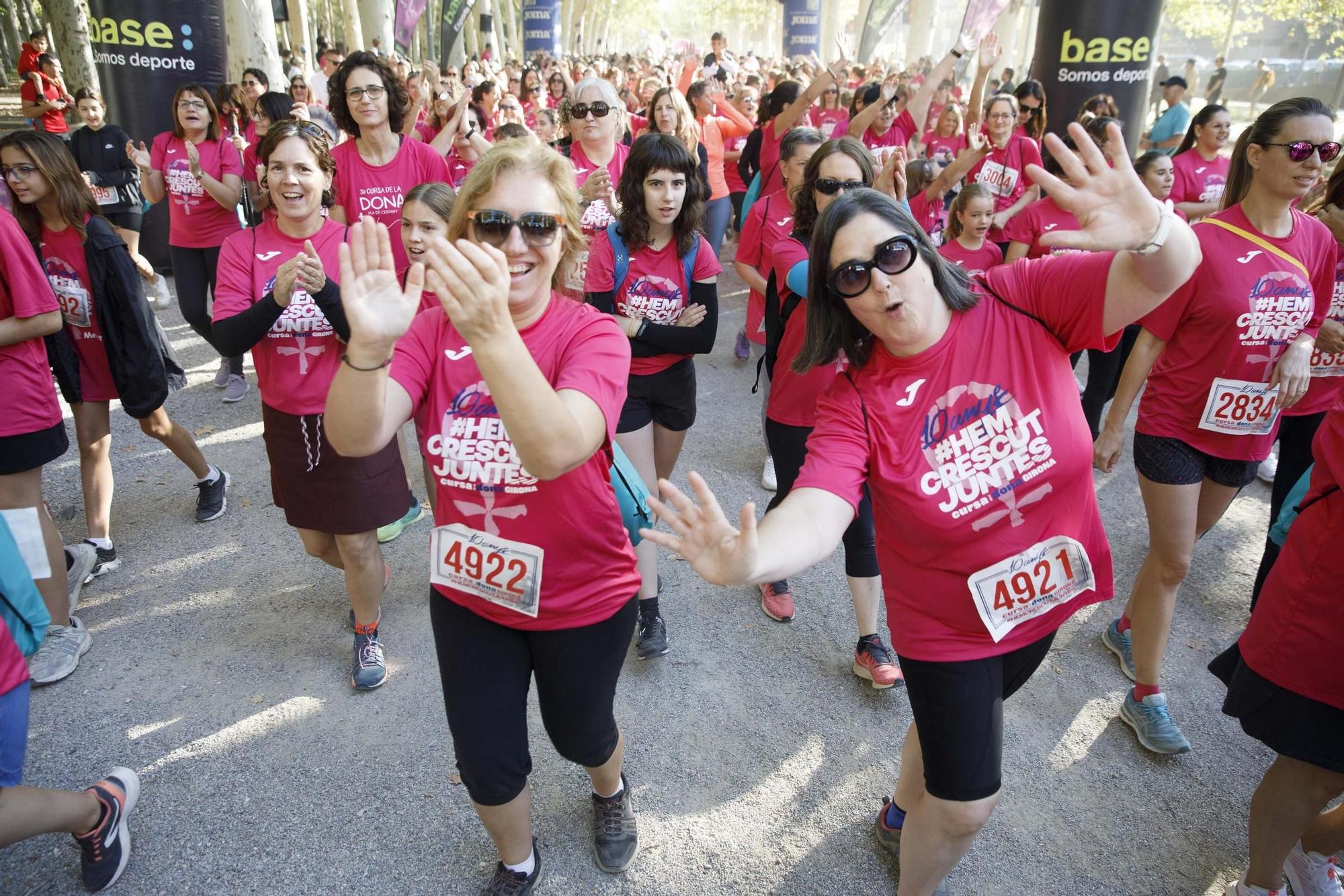 Les millors imatges de la 10a edició de la Cursa de la Dona