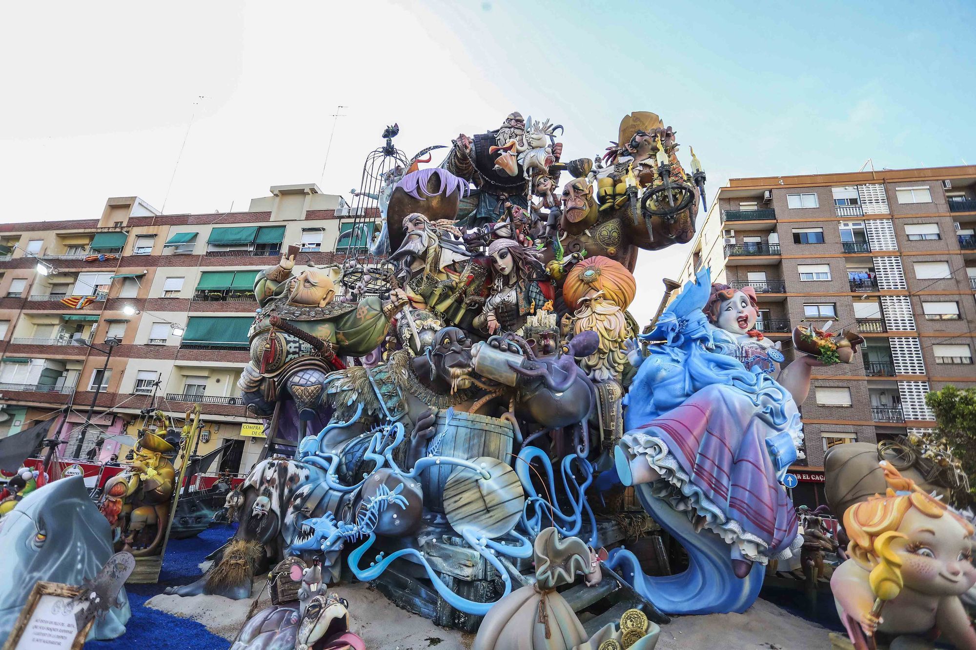 Las nueve fallas de especial y sus espectaculares escenas