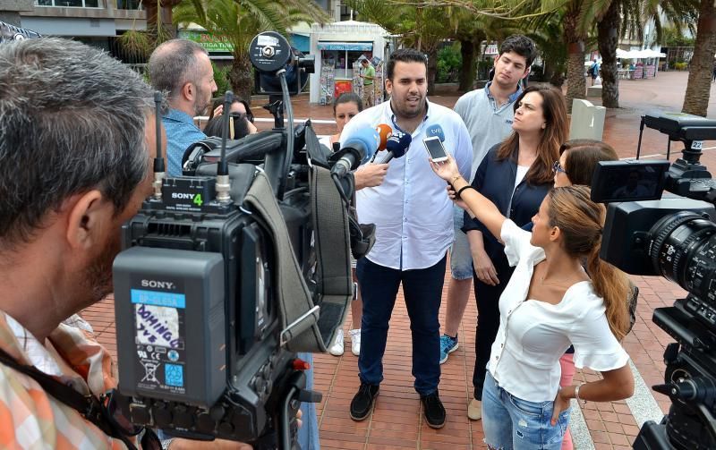 26/06/2018 LAS PALMAS DE GRAN CANARIA. Presentación del PP del proyecto espacios prevención agresiones sexuales en grandes eventos de LPGC. SANTI BLANCO  | 26/06/2018 | Fotógrafo: Santi Blanco