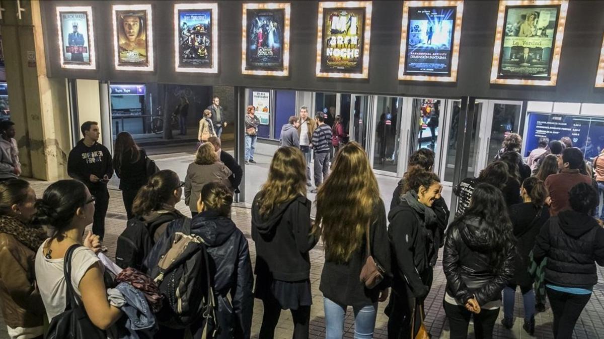 Colas en la Fiesta del Cine del año pasado.