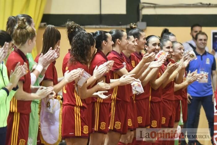 Fútbol sala femenino en Archena: España - Italia