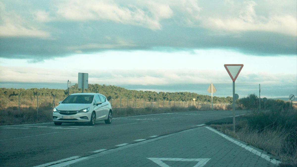 El conductor circulando a 113 kilómetros por hora