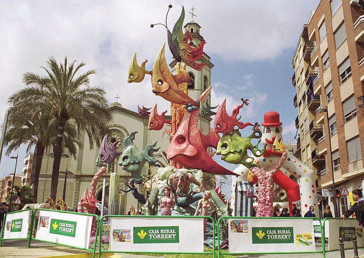 Las Fallas de Torrent en los 90 y los 2000