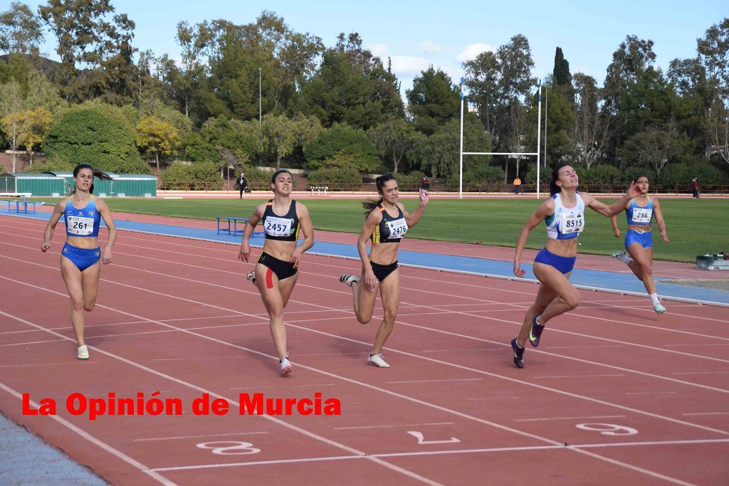 Regional absoluto y sub-23 de atletismo en Lorca