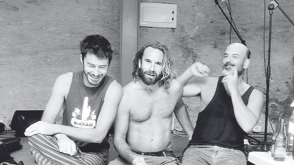 Desde la izquierda, David, Héctor y Pablo son Vivalepop