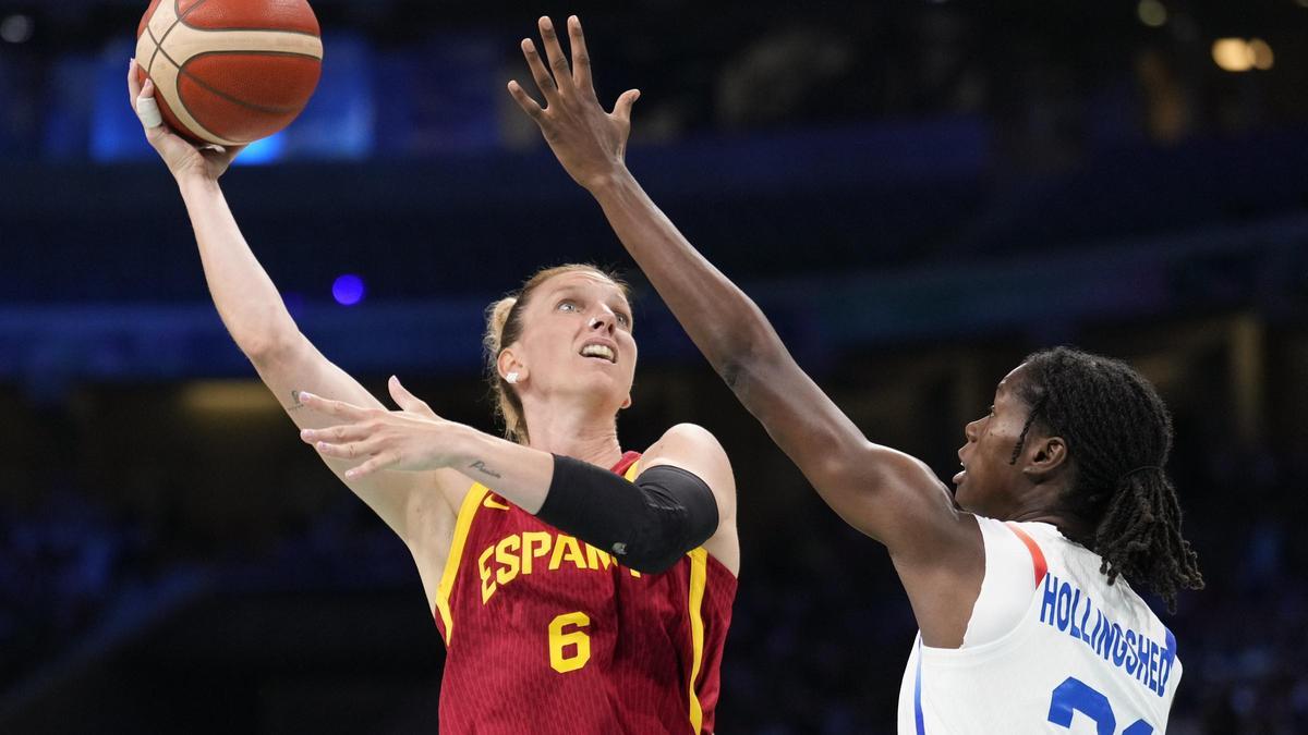 Baloncesto en los Juegos Olímpicos: Puerto Rico - España, en imágenes