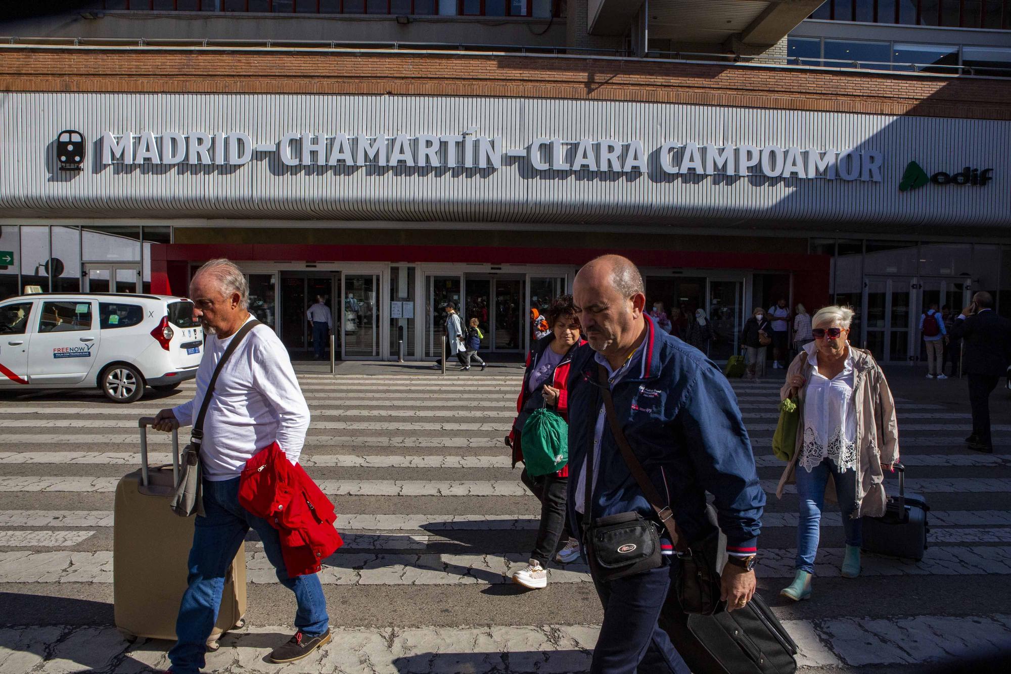 Así ven los pasajeros habituales el cambio de estación de Atocha a Chamartín