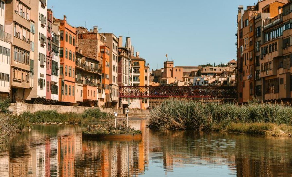 El projecte «Utopia de proximitat» al riu Onyar.