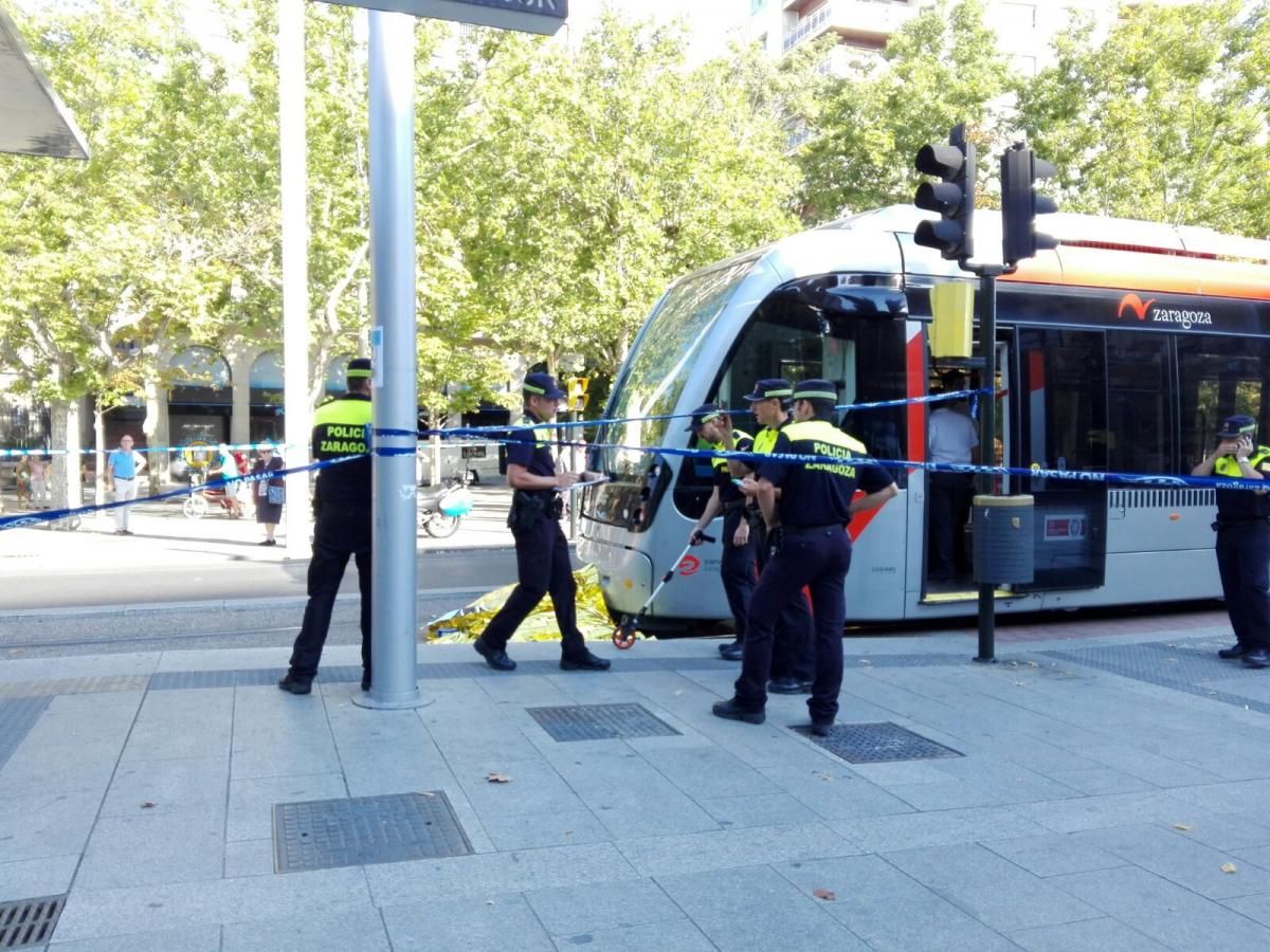 Fallece un hombre de 85 años atropellado por el tranvía