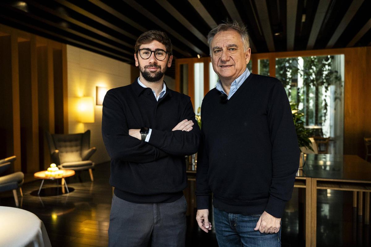 Miguel Ángel Galán y Jose Polo, en Atrio.