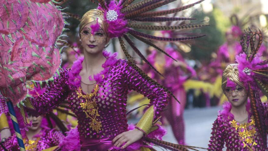 Imagen del desfile concurso de Carnaval 2016 en Torrevieja