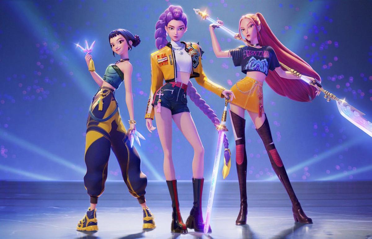 ‘Las guerreras K-Pop’ de Netflix han multiplicado la petición de artículos relacionados con la serie. | NETFLIX