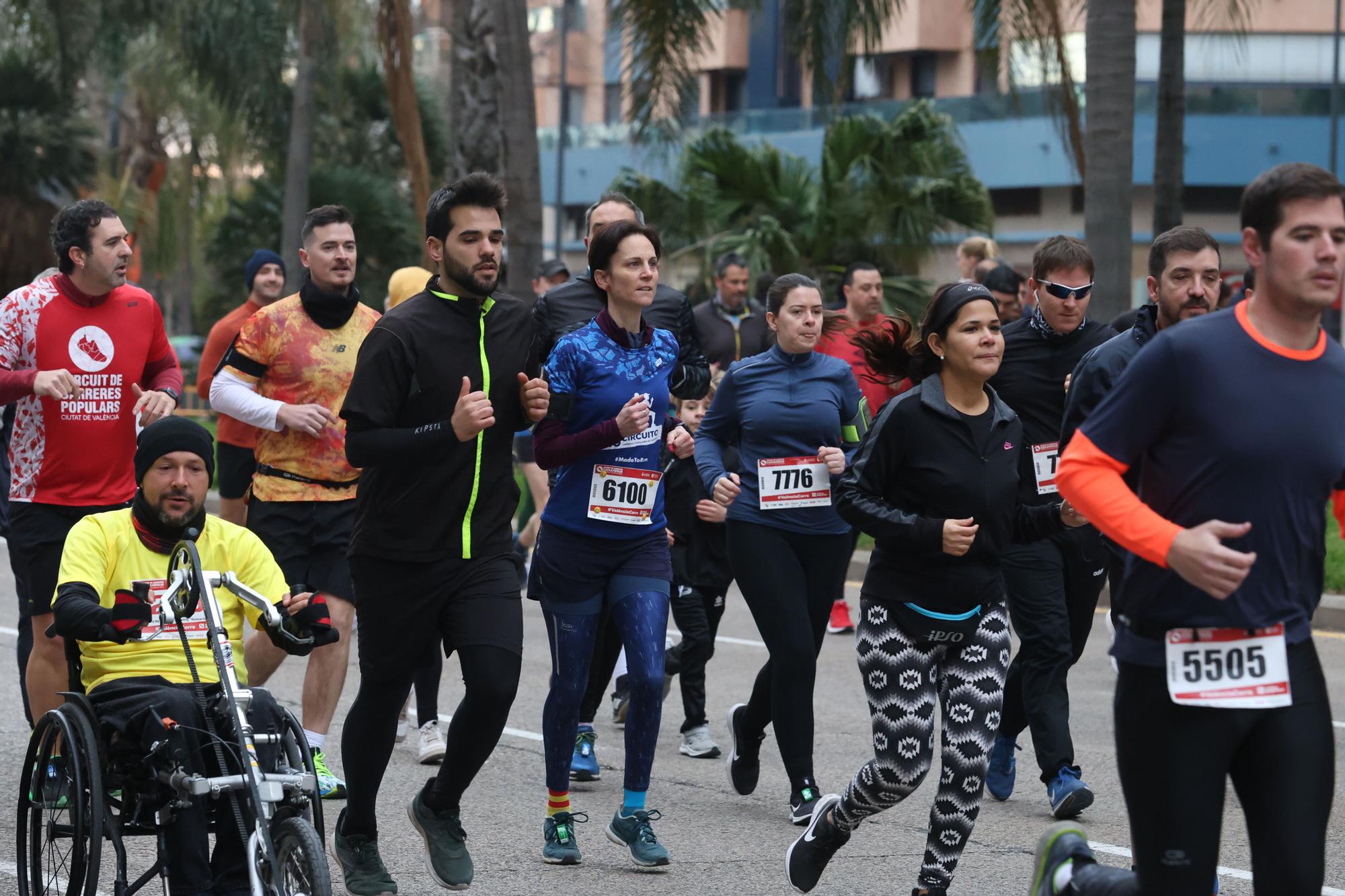 Carrera Never Stop Running del  Circuito Carreras de Valencia