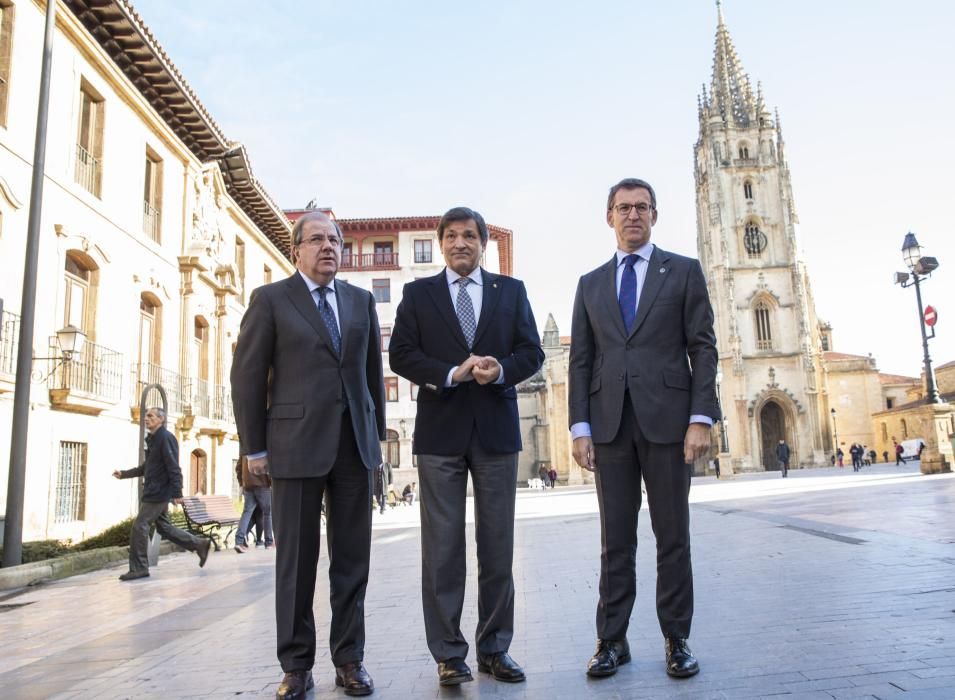 Reunión de presidentes en Oviedo