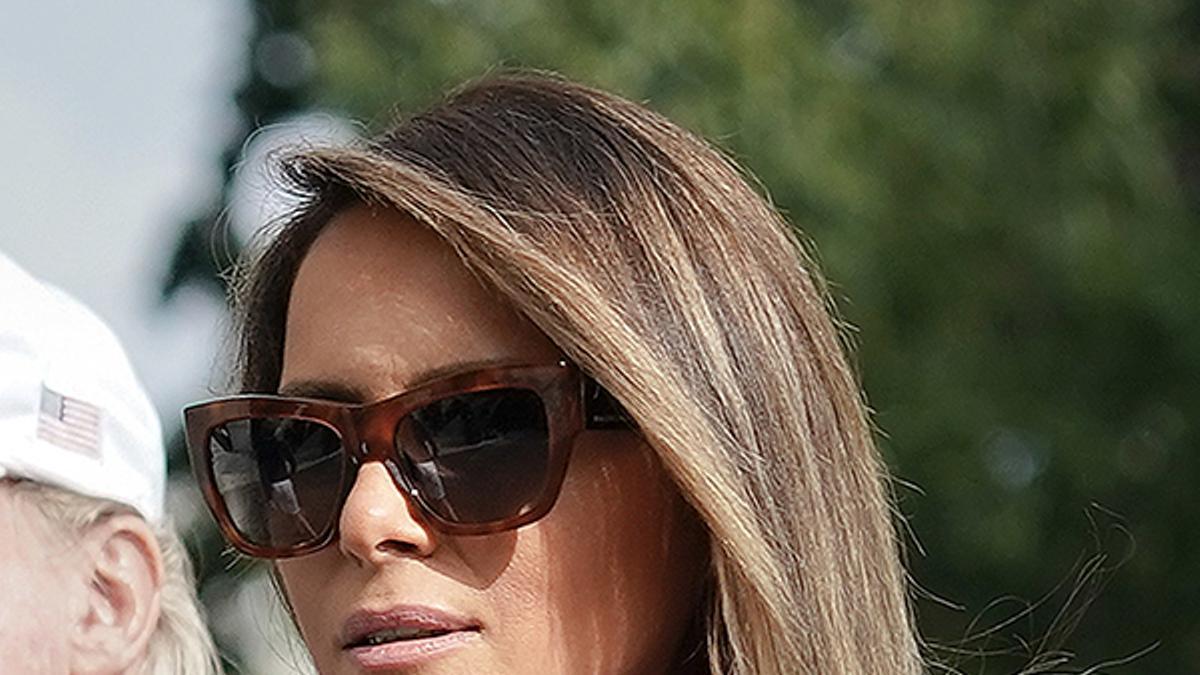 Melania Trump y su look más informal