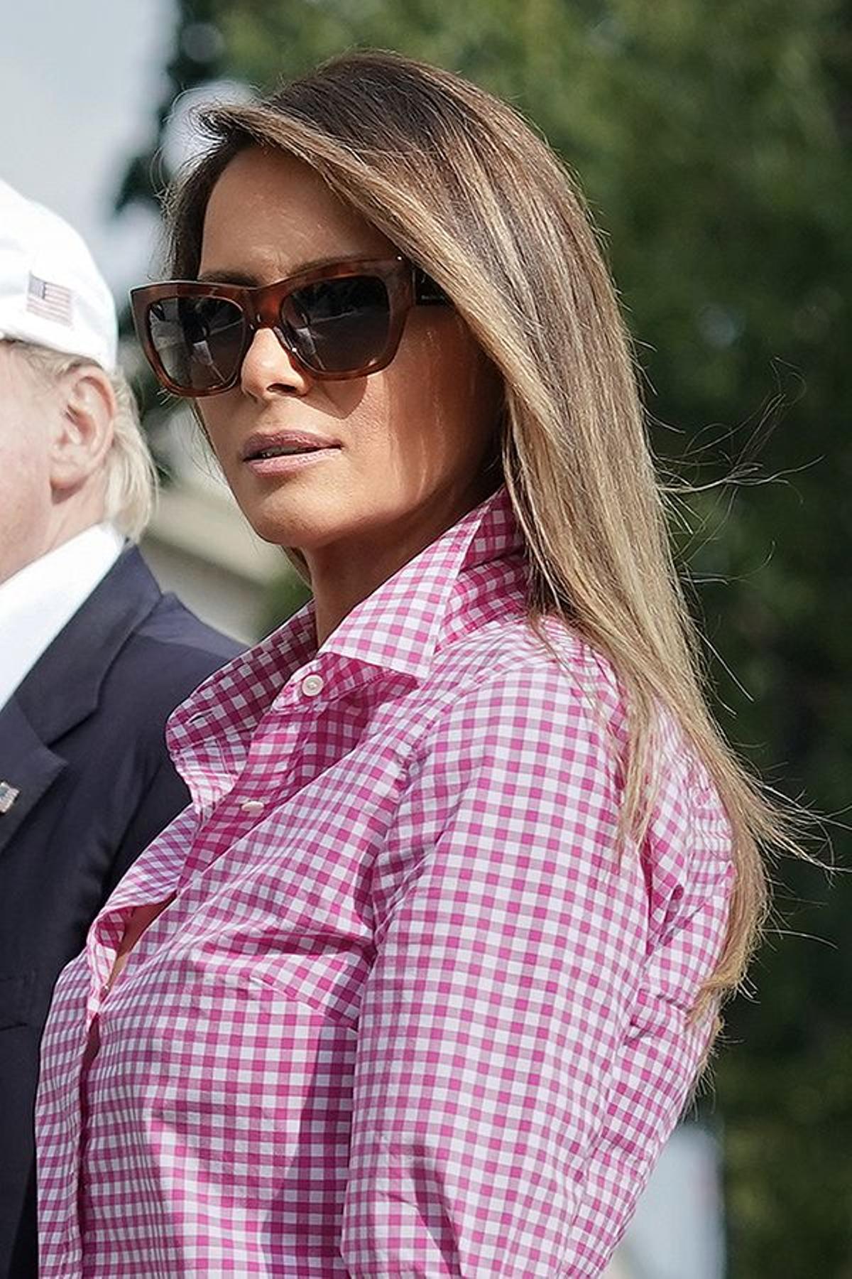 Melania Trump y su look más informal