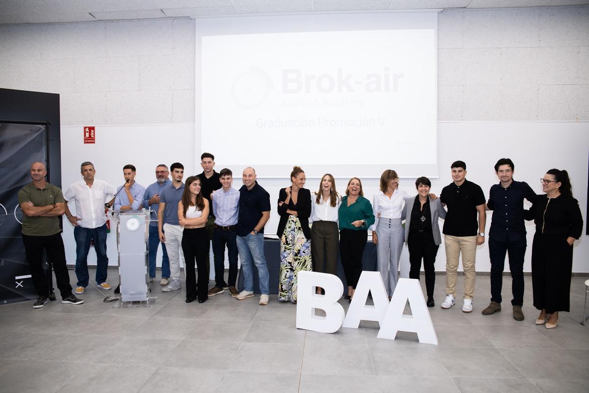 Graduación V Promoción Técnico de Mantenimiento, Brok-air Academy octubre 2024
