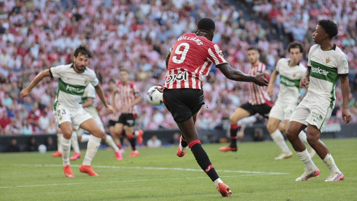 El Athletic rescata un punto en San Mamés ante un meritorio Elche