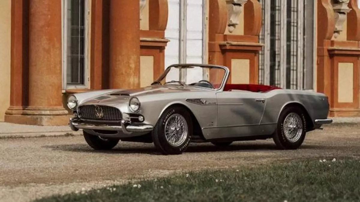 El Maserati 3500 GT Vignale logra el certificado número 100 de Maserati Classiche