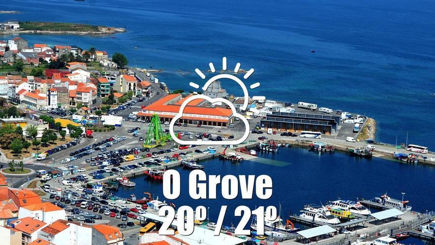 El tiempo en O Grove: previsión meteorológica para hoy, jueves 28 de mayo