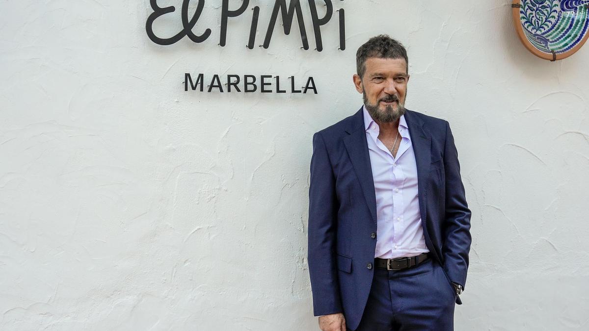 Antonio Banderas en una imagen de archivo, cuando se implicó en nuevo proyecto gastronómico en Marbella de la mano de El Pimpi