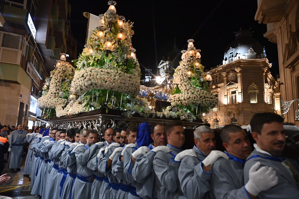 Procesión de la Virgen de la Piedad en Cartagena