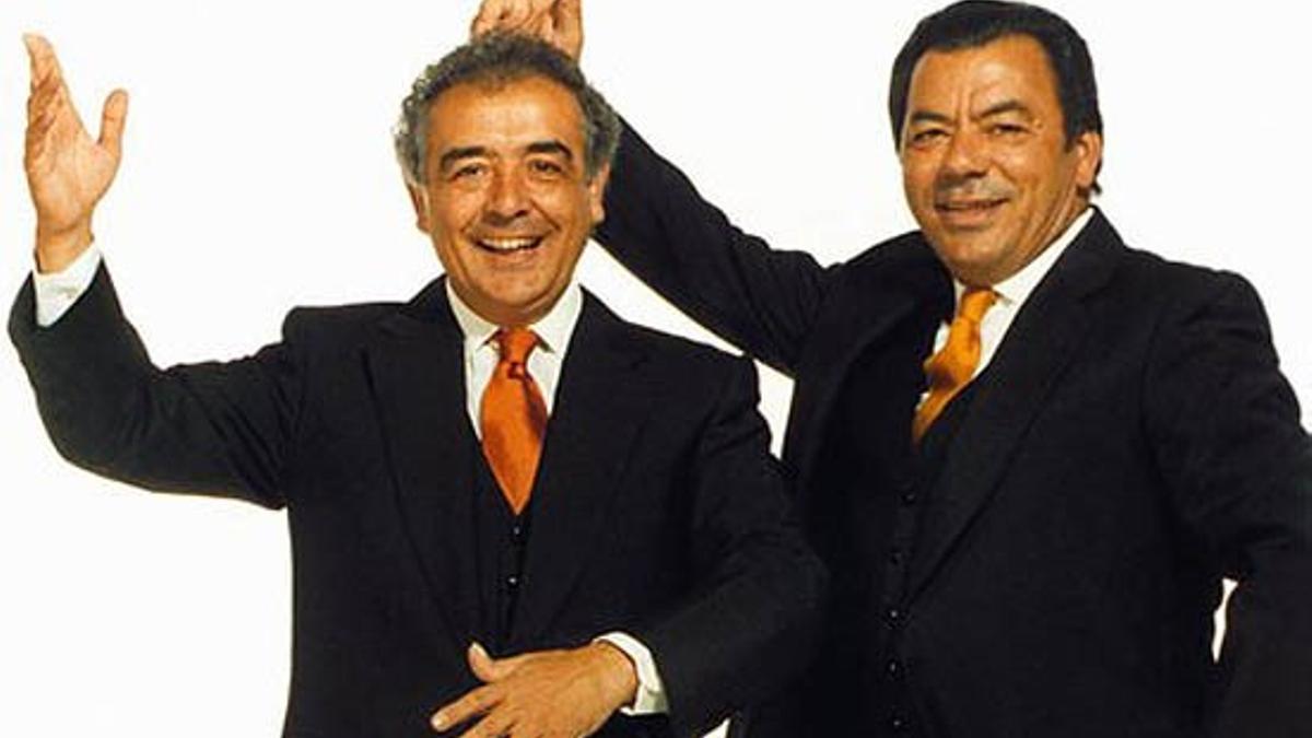 Los del Río, autores del himno planetario de 1993.