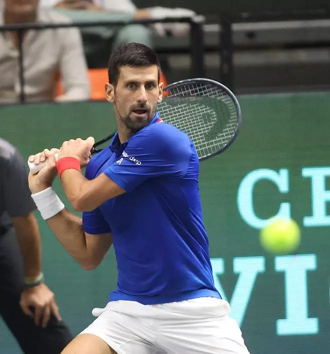 Así ha sido el paso de Djokovic por La Fonteta