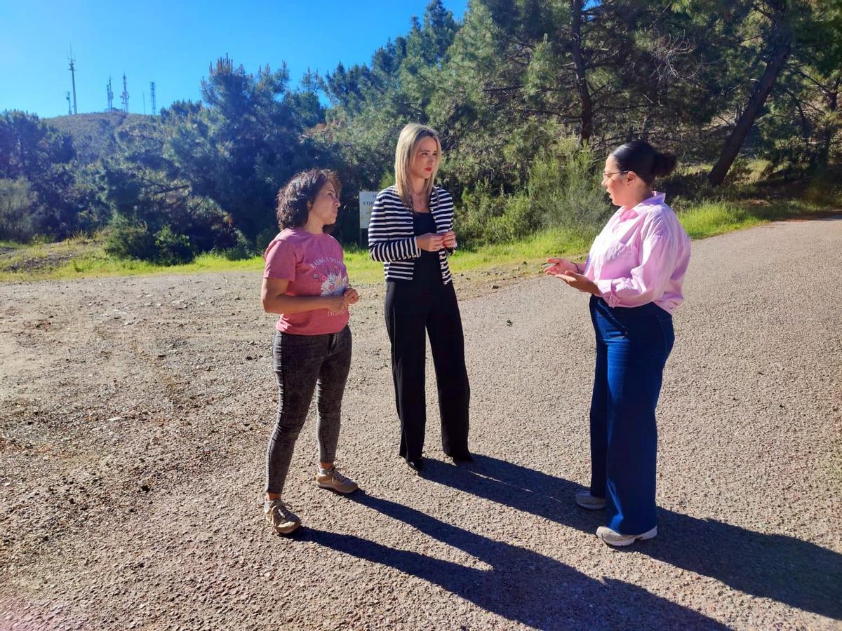 Patricia Alba, Ana Bermúdez y Diana Rubianes en Benahavís