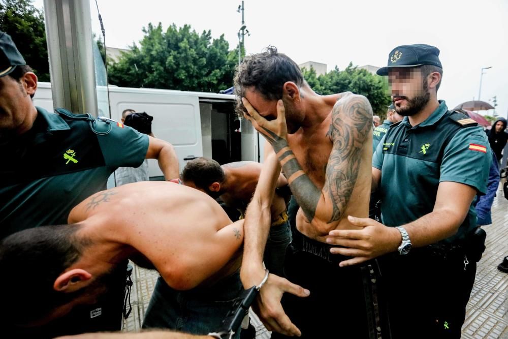 Varios de los detenidos en la fiesta ilegal de Ibiza pasan a disposición judicial