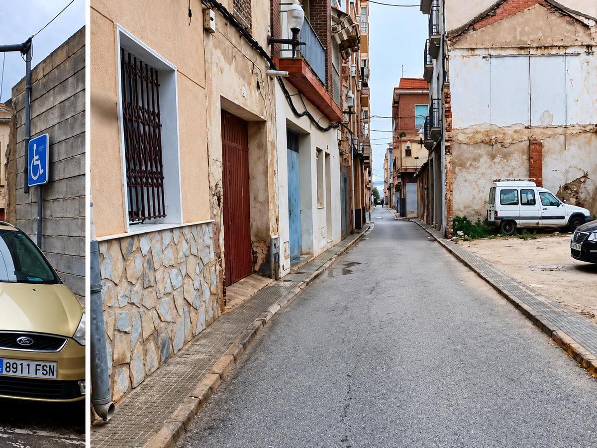 Una de las calles en las que se va a intervenir