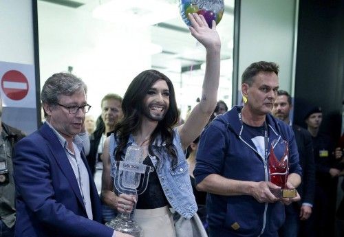 Conchita Wurst, ganadora de Eurovisión