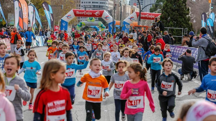 Los más pequeños también tienen su carrera.