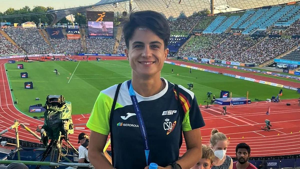 María Pérez, en el pasado Europeo de Munich.