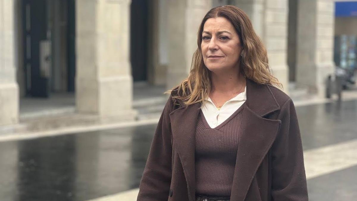 Tere Álvarez, portavoz de IU.