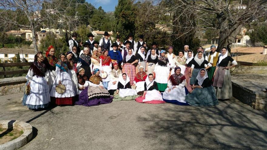 Muestra folklórica en Galilea