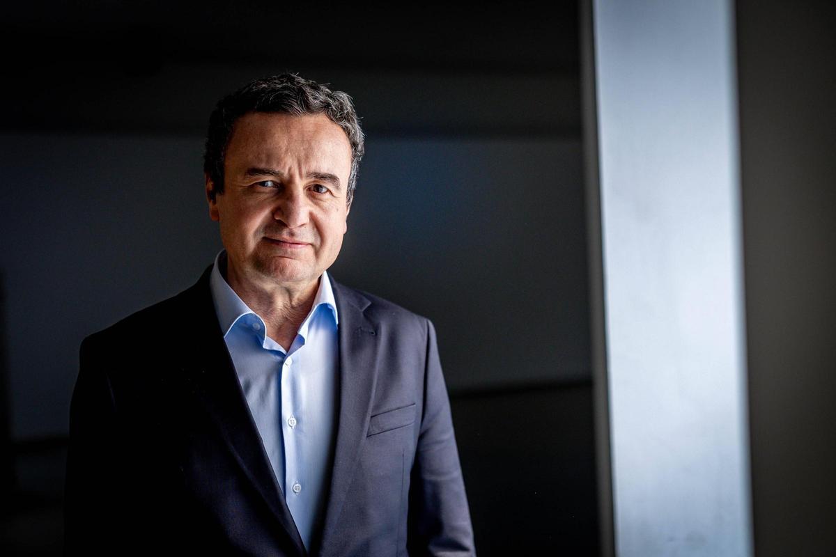 lbin Kurti, primer ministro de Kosovo,en el Global Progressive Mobilisation