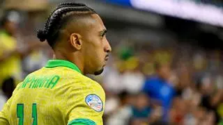 Raphinha, en el once ideal de la Copa América