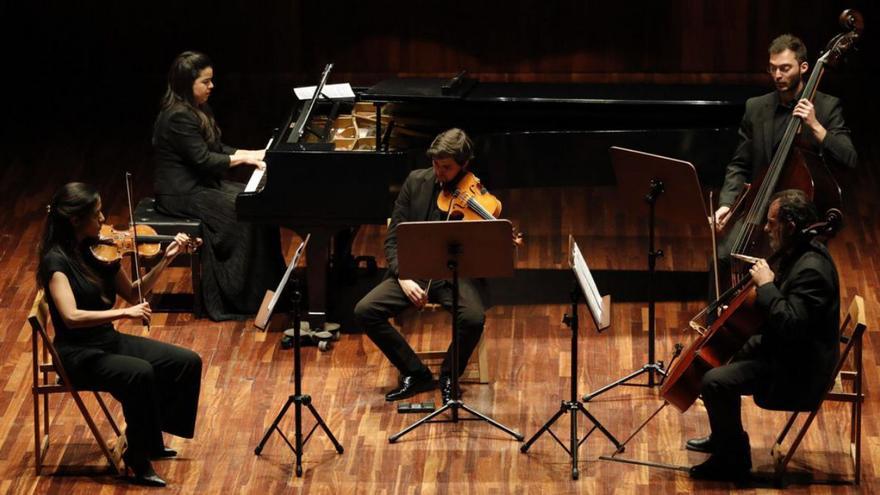 El Quinteto Sander colma de música la Casa de Cultura