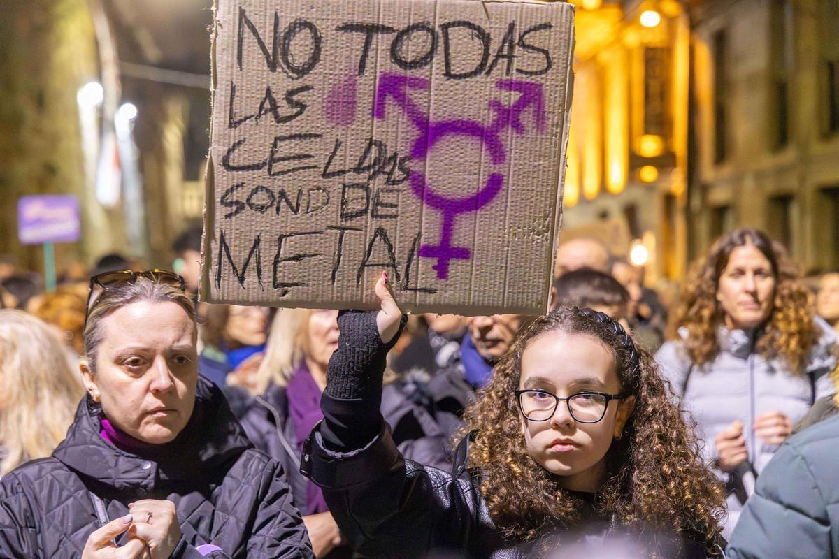 Un grito pola igualdade. 8M en Santiago