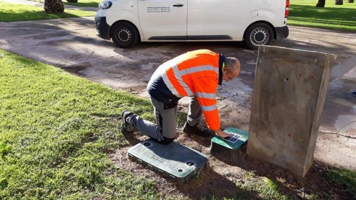 Digitalización de contadores por parte de Aigües de Cullera.