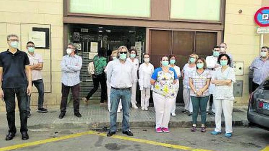 Imagen de archivo de una protesta del personal del centro.