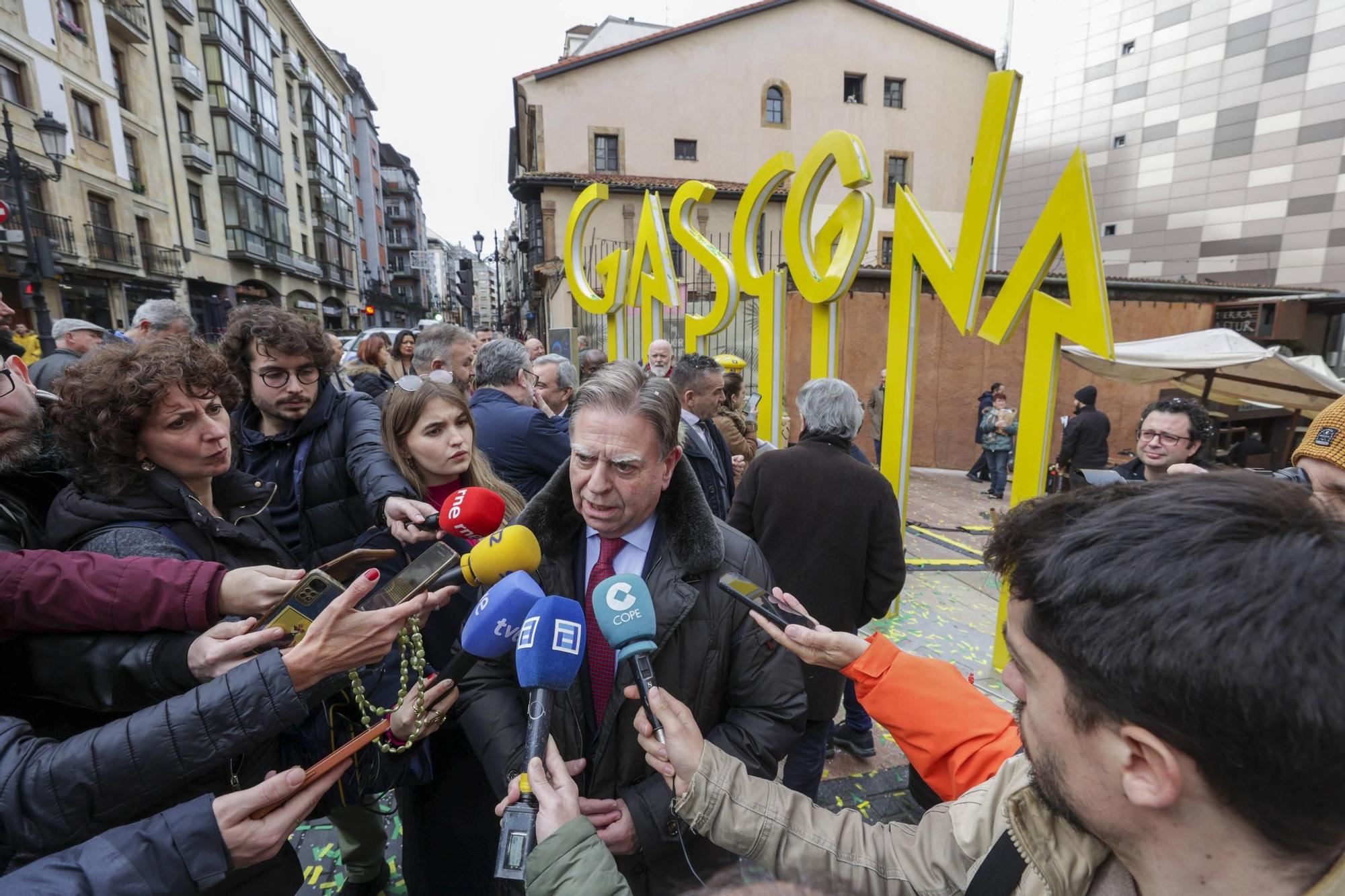 En imágenes: las 'letronas' ya dan la bienvenida a Gascona