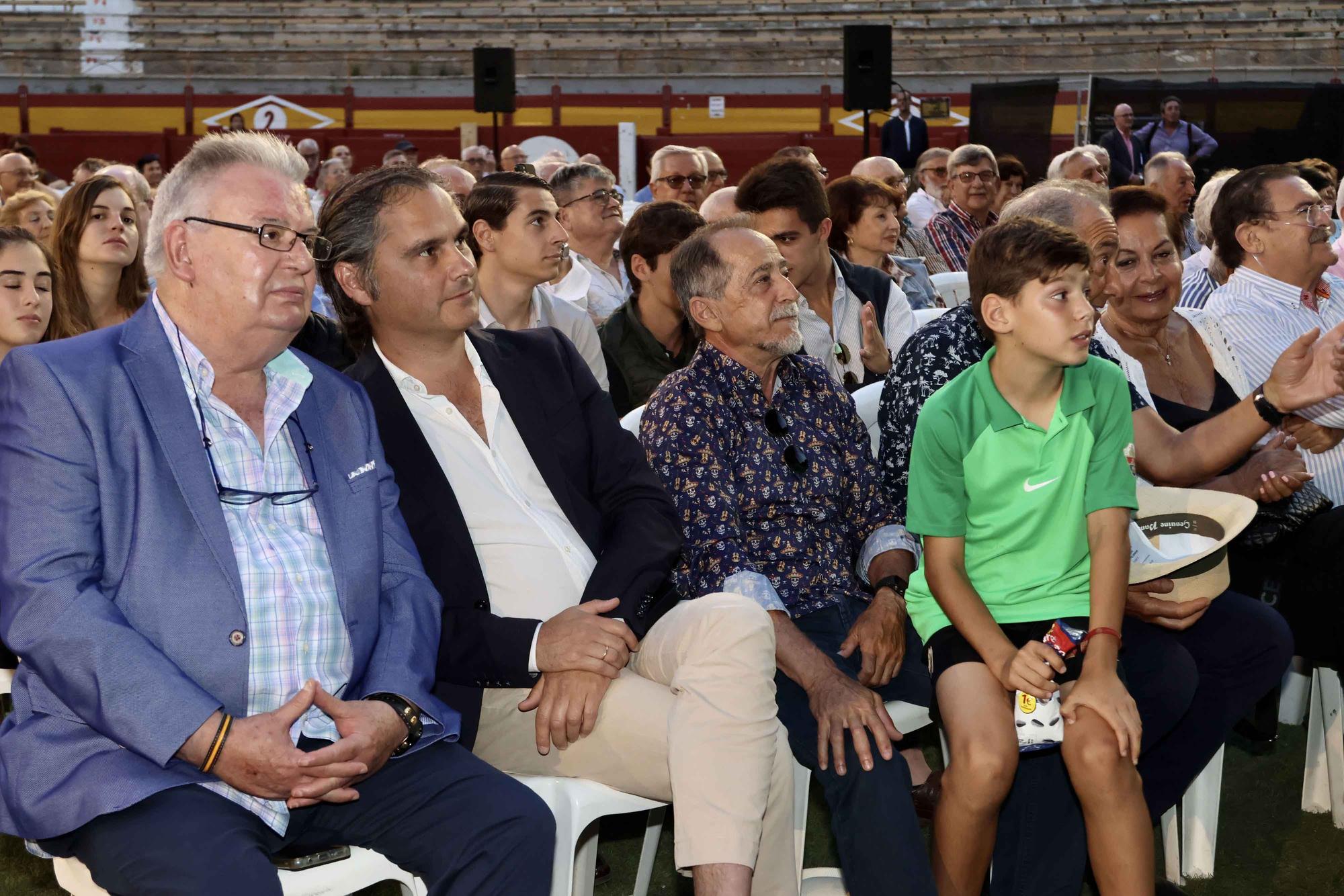 Pregón de la Feria Taurina de Hogueras 2023 en la Plaza de Toros de Alicante