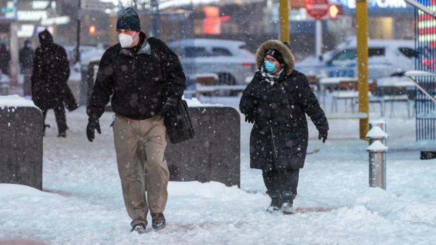 Una fuerte tormenta de nieve amenaza con paralizar Nueva York