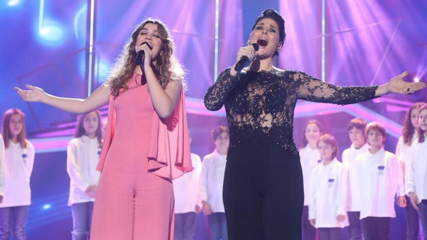 Rosa y Amaia actuando juntas en &#039;Operación Triunfo&#039;