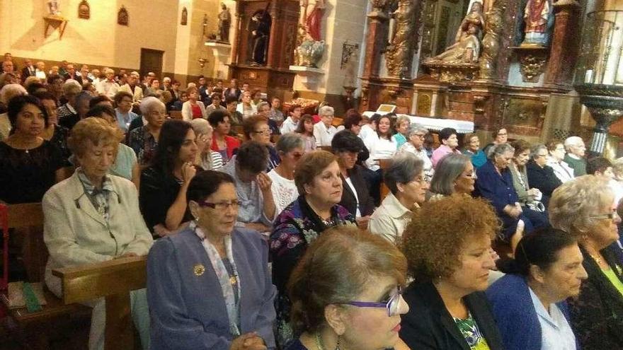 Misa de homenaje al sacerdote Antonio Jesús Martín de Lera.