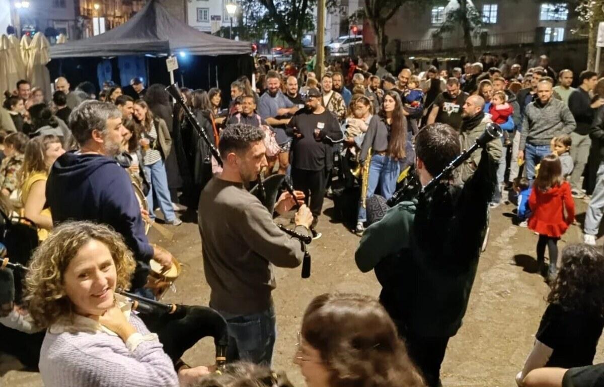 Magóstolo en la Praza 8 de Marzo el pasado año