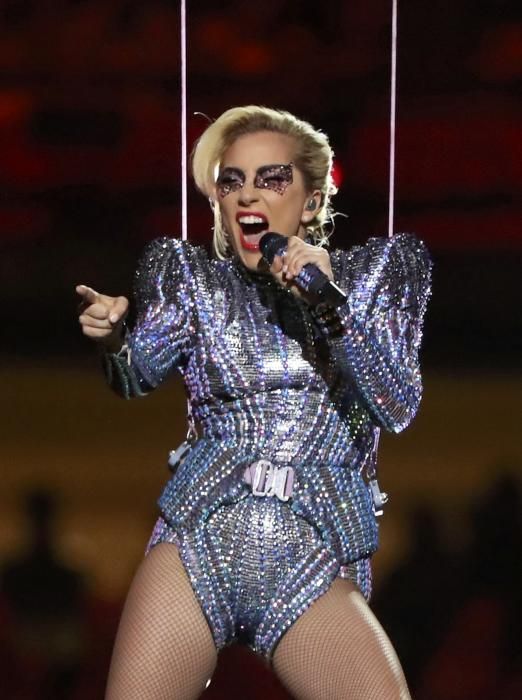 La actuación de Lady Gaga en la Super Bowl