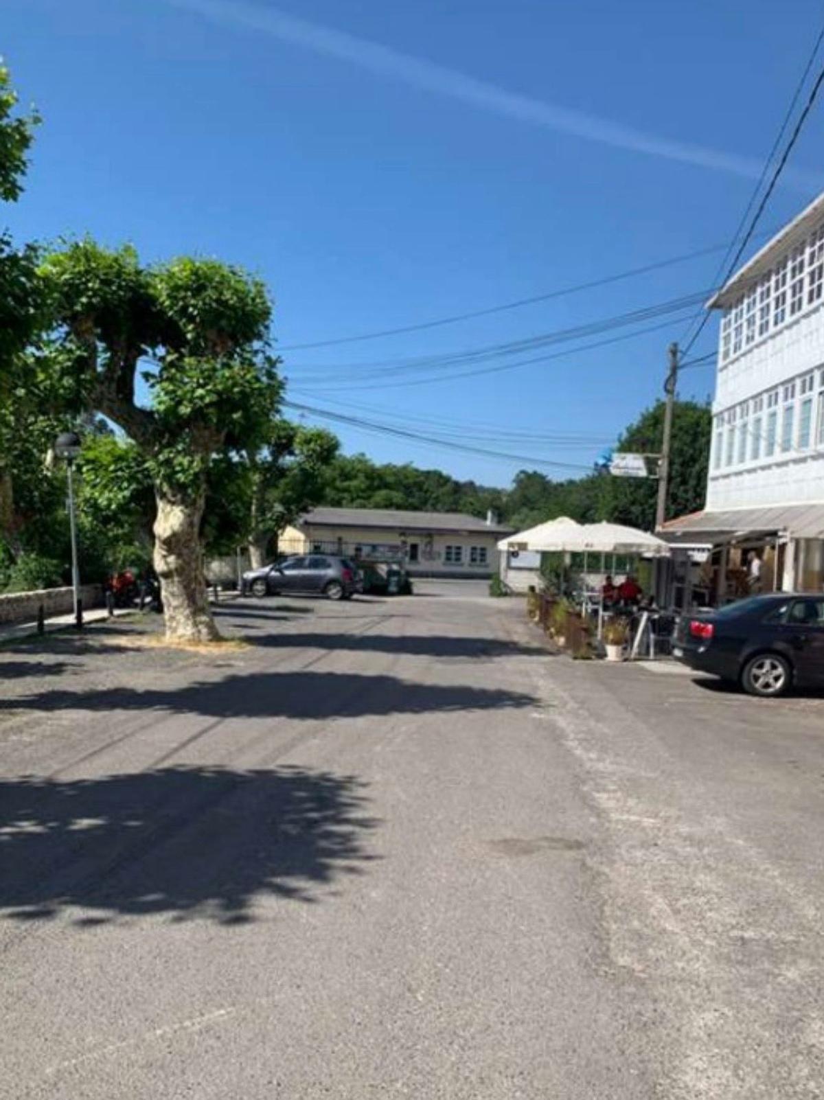 Vista de la zona donde se llevarán a cabo las obras, en Cecebre.